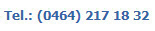 Tel.: (0464) 217 18 32